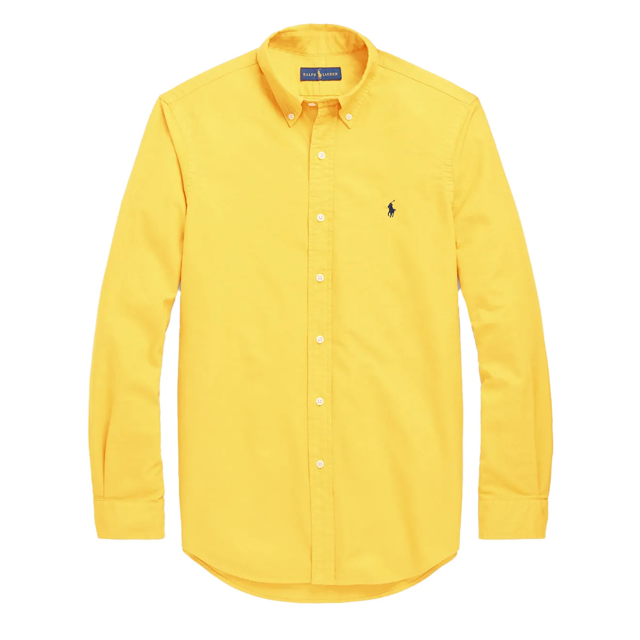 Polo Ralph Lauren Oxford L/S Slim Fit Shirt Signal Yellow