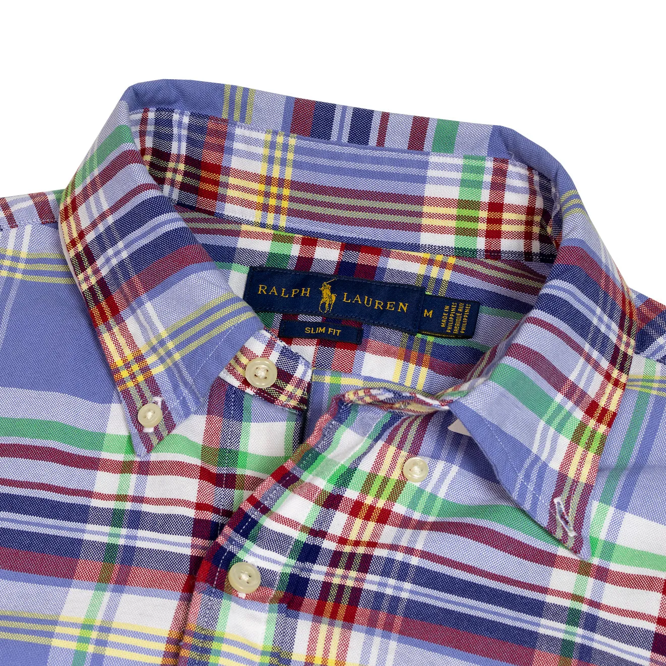 Polo Ralph Lauren Slim Fit Check Shirt Blue / Red