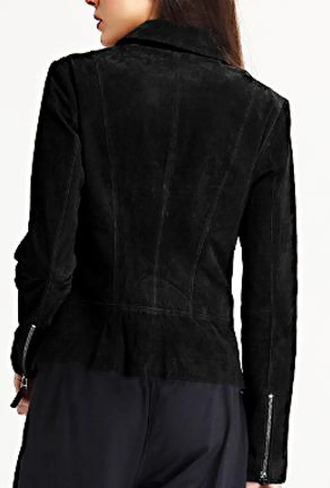 PONA - SUEDE MOTO JACKET