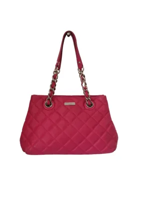 Pre-Loved Treasures - Kate Spade Pink Quilted Leather 'Gold Coast Maryanne' Bag