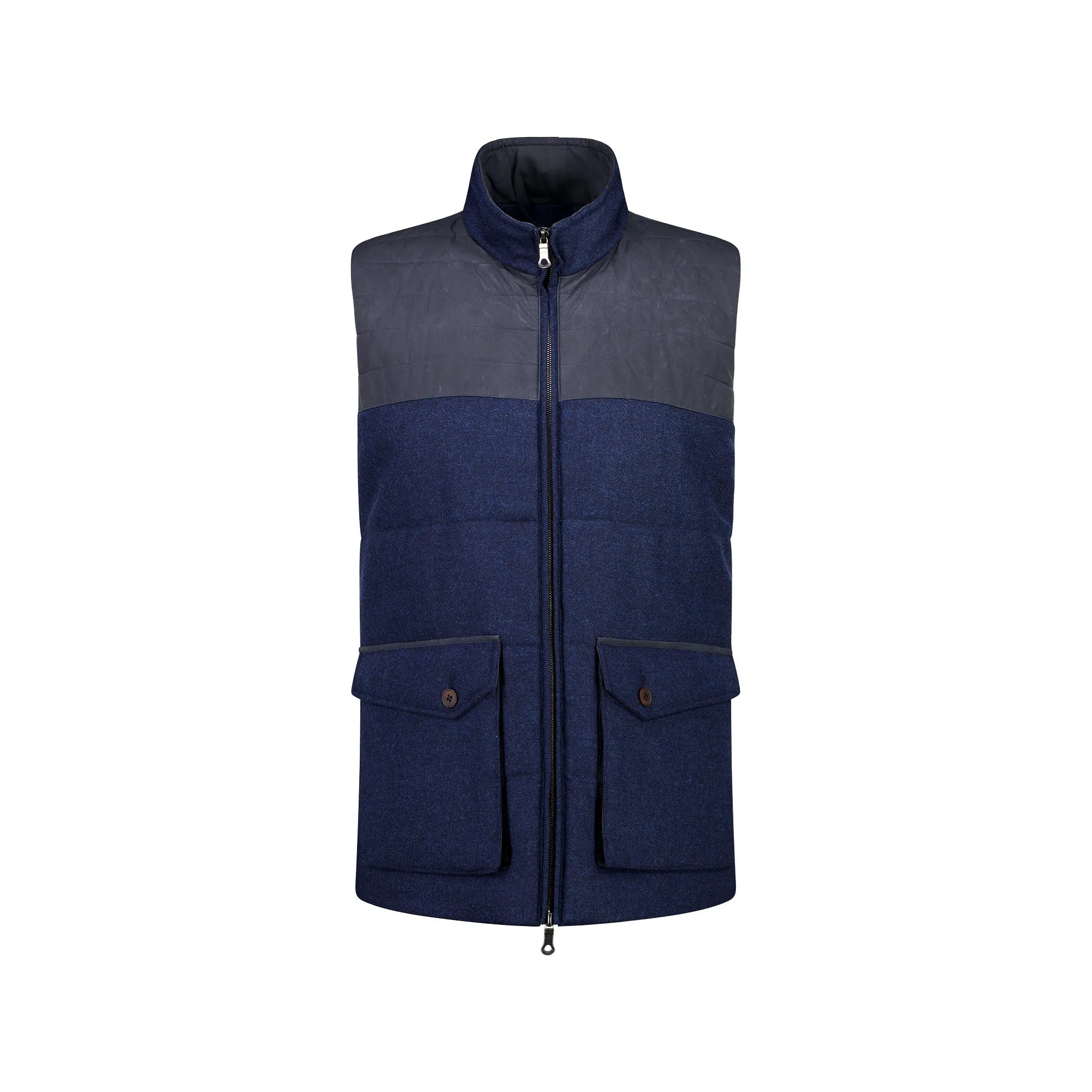 PURDEY Gatcombe Gilet NAVY REG