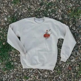 "Caffeine Cowboy” Pullover