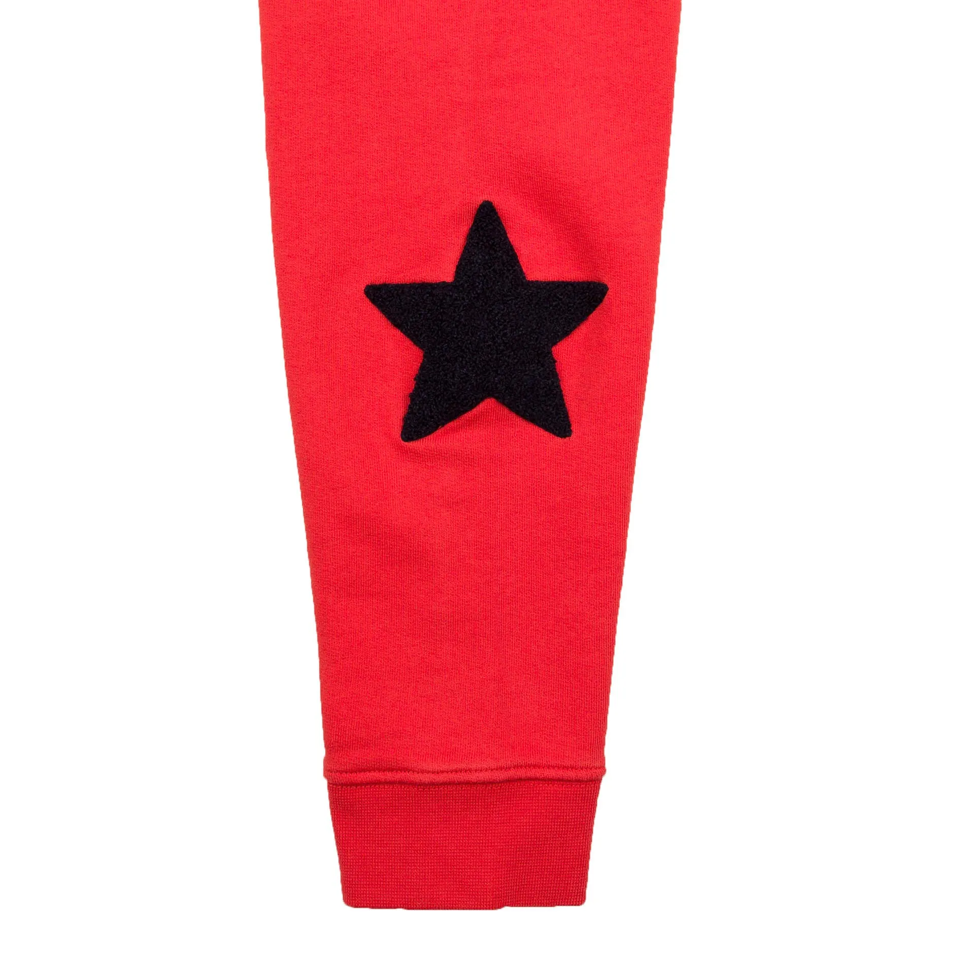 Raglan Star Sweat - Red and Navy