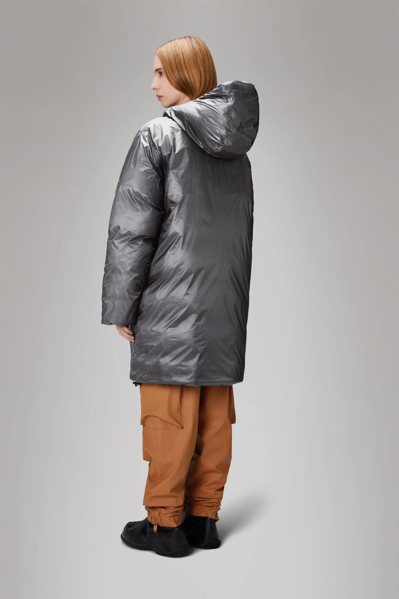 RAINS KEVO Long Puffer Jacket W4T4