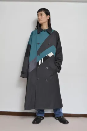 REMIX TRENCH COAT/NAV/02