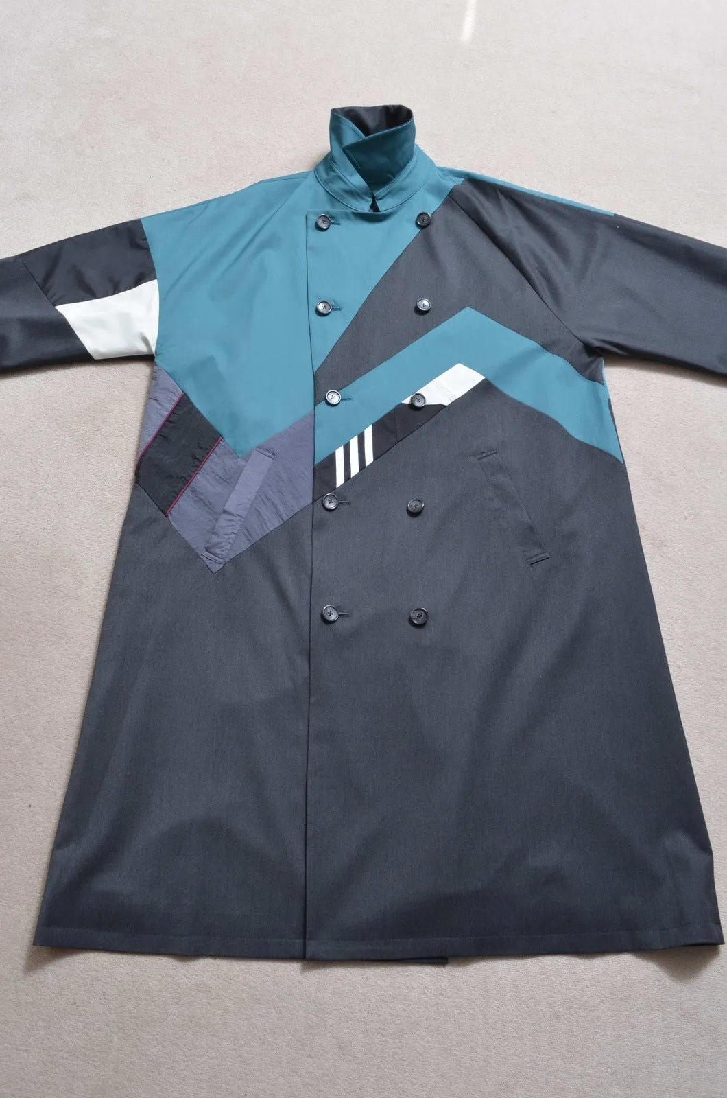 REMIX TRENCH COAT/NAV/02