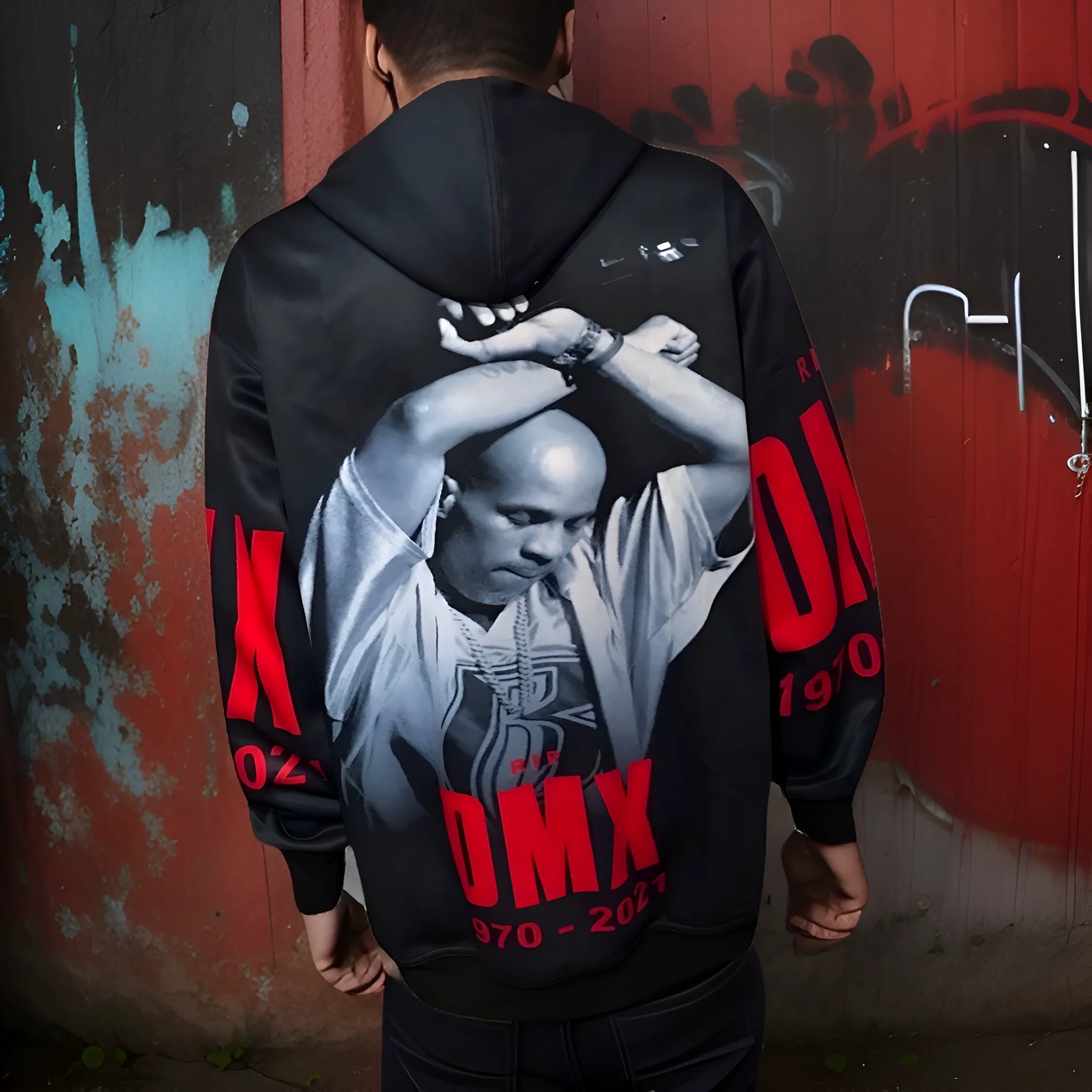 ^RIP DMX^ PULLOVER HOODIES (FLEECE LINED)