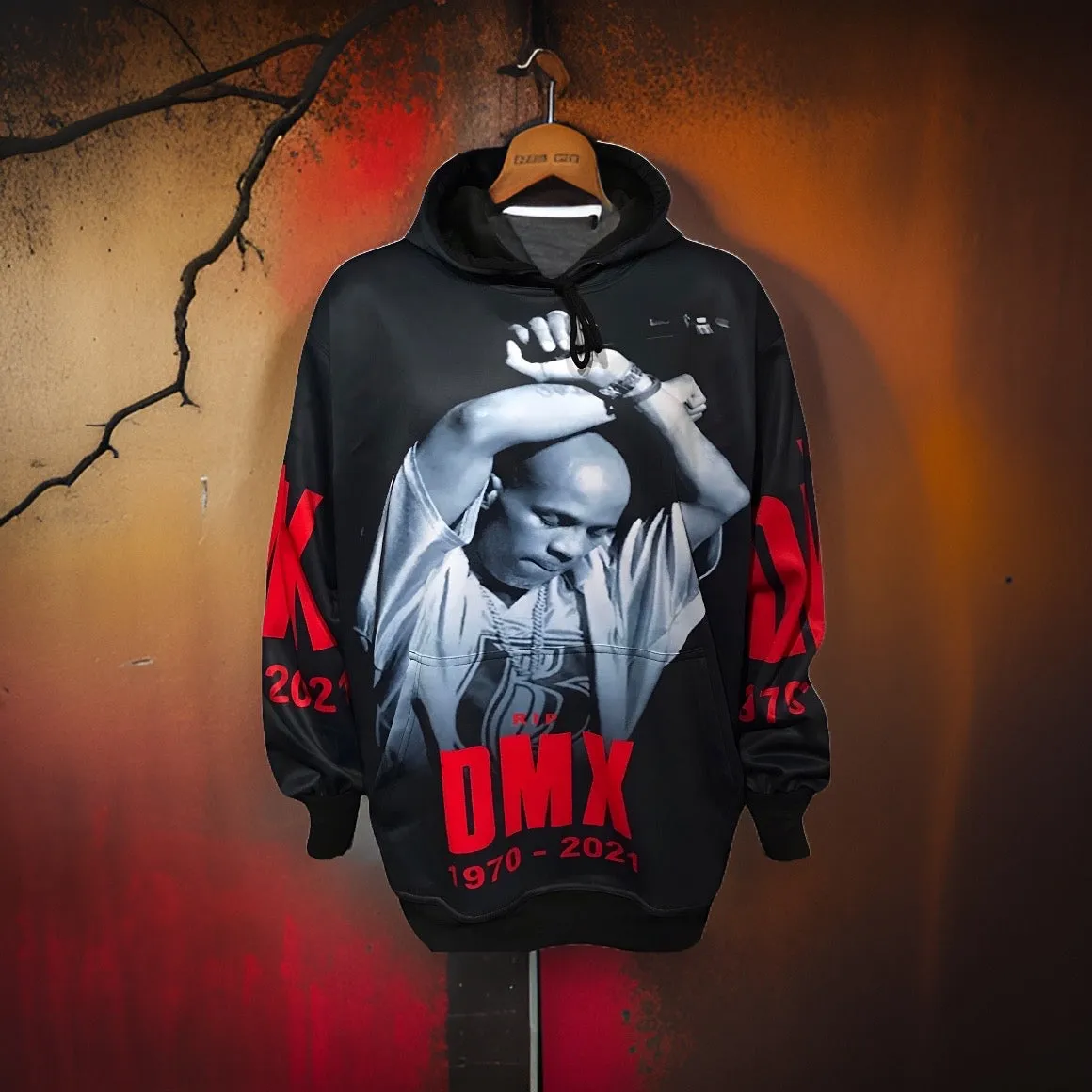 ^RIP DMX^ PULLOVER HOODIES (FLEECE LINED)