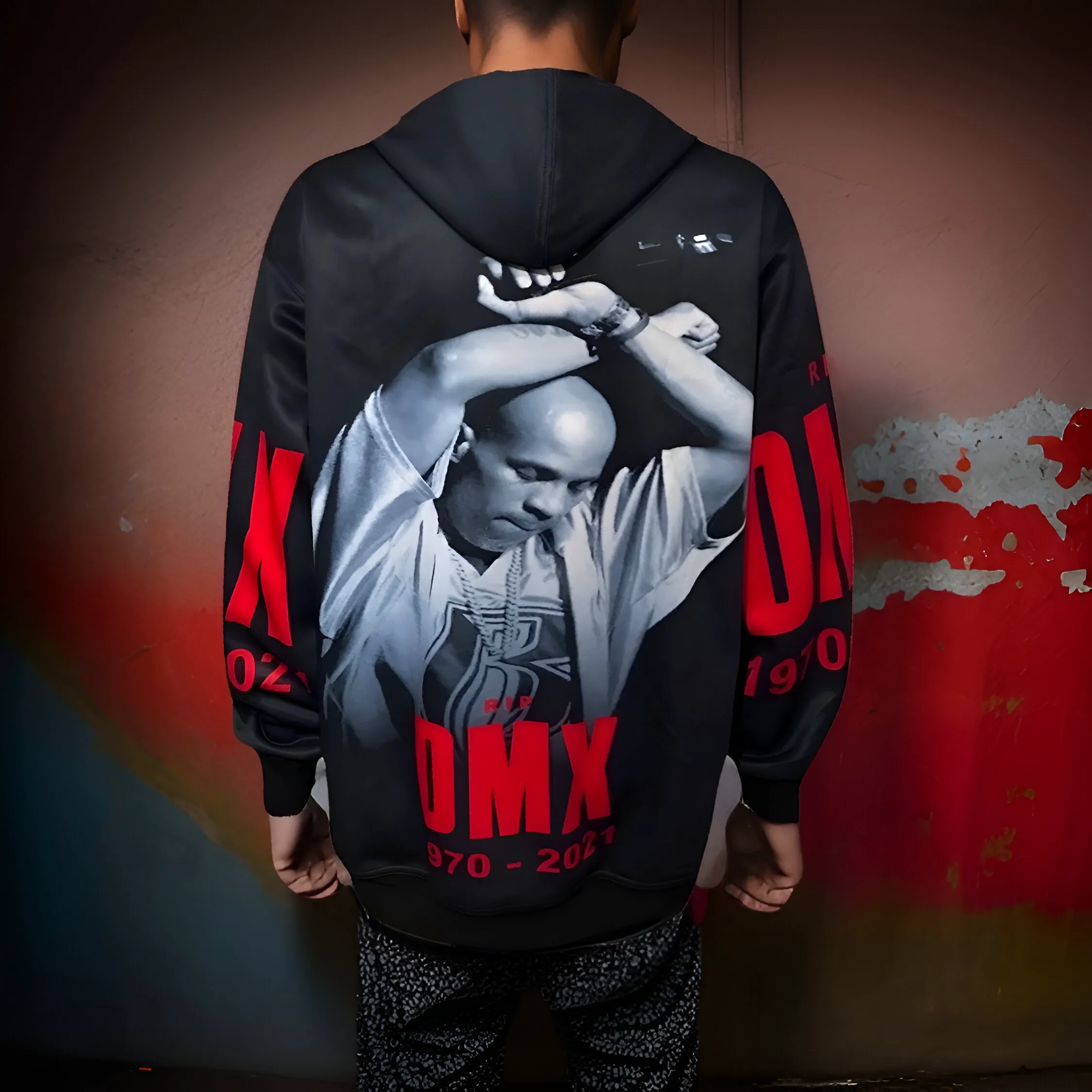 ^RIP DMX^ PULLOVER HOODIES (FLEECE LINED)