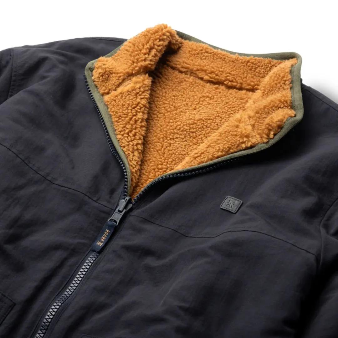 Roark Switchback Reversible Jacket - Pecan / Dark Navy