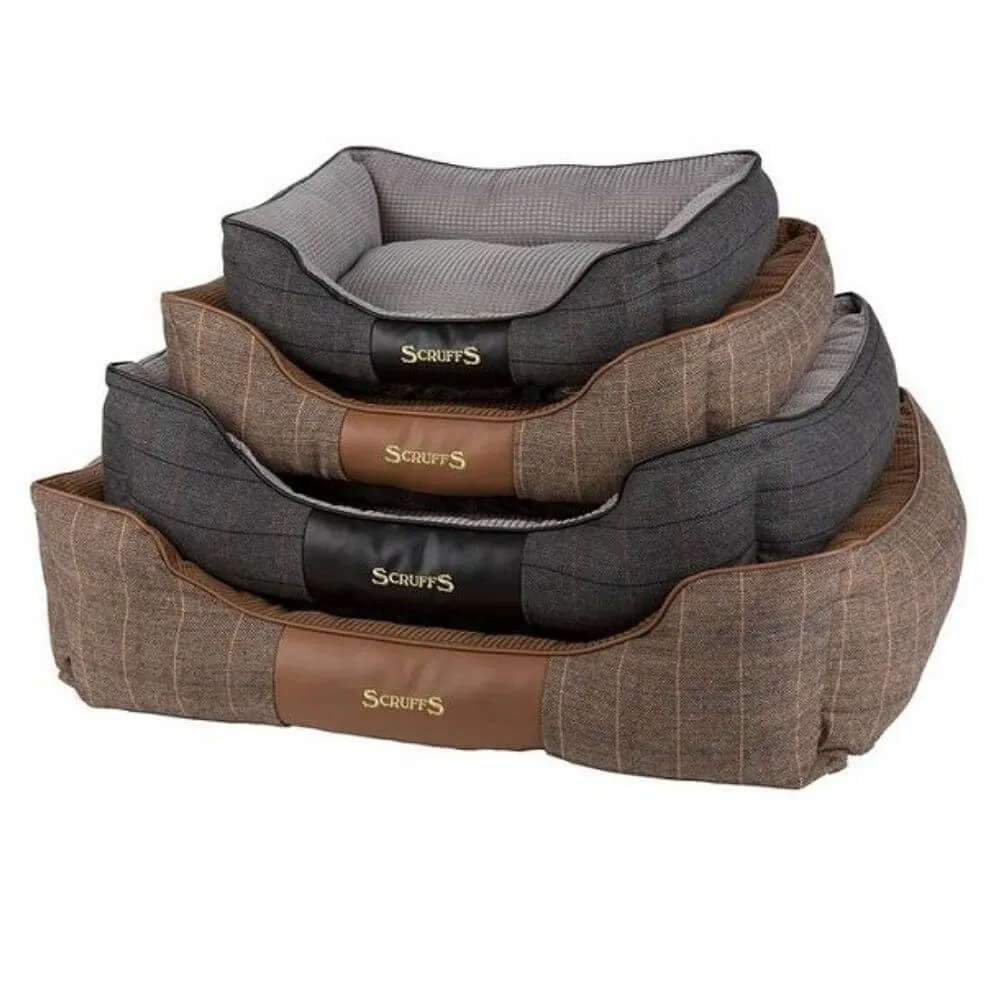 Scruffs Windsor Box Faux Tweed Dog Bed