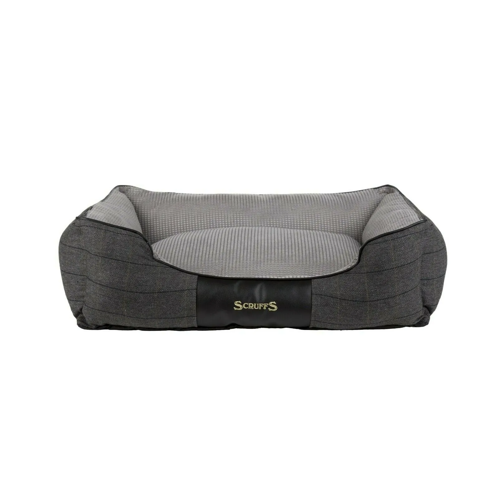 Scruffs Windsor Box Faux Tweed Dog Bed