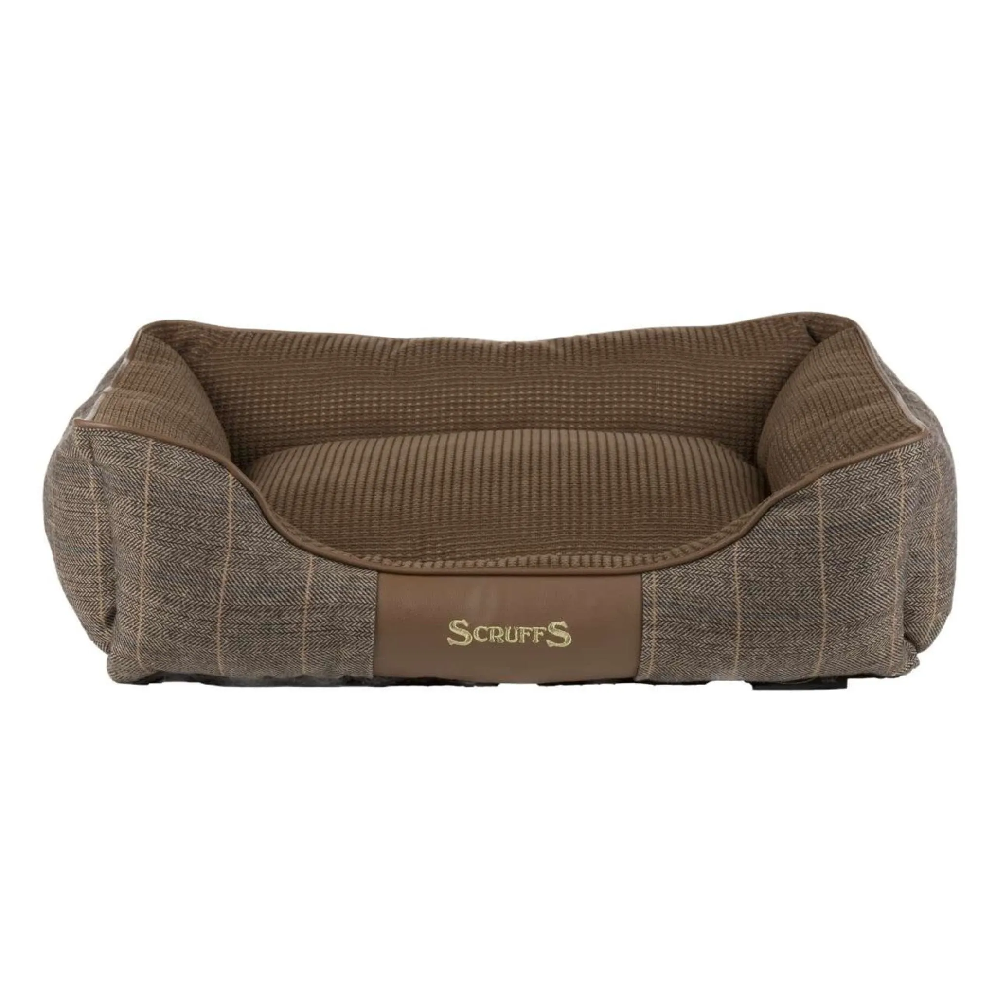 Scruffs Windsor Box Faux Tweed Dog Bed