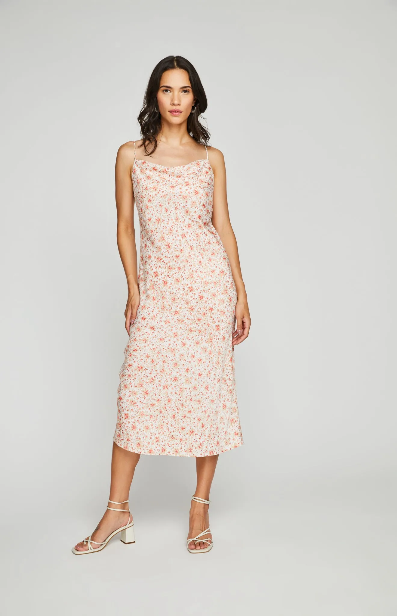 Serenity Floral Midi Dress