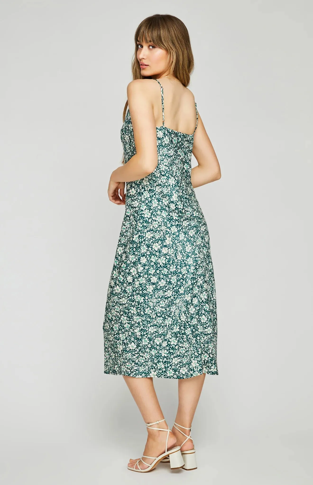 Serenity Floral Midi Dress