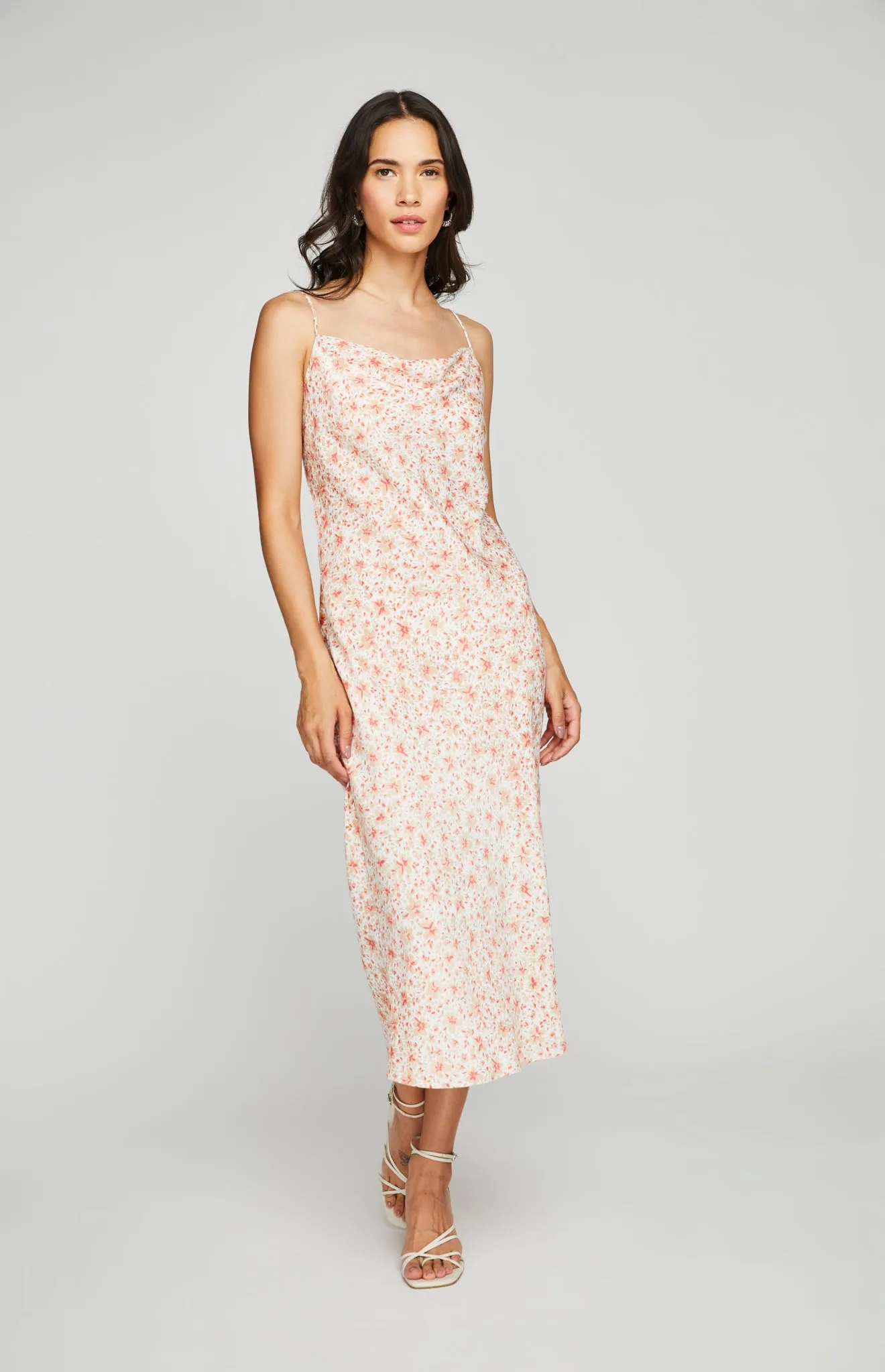 Serenity Floral Midi Dress