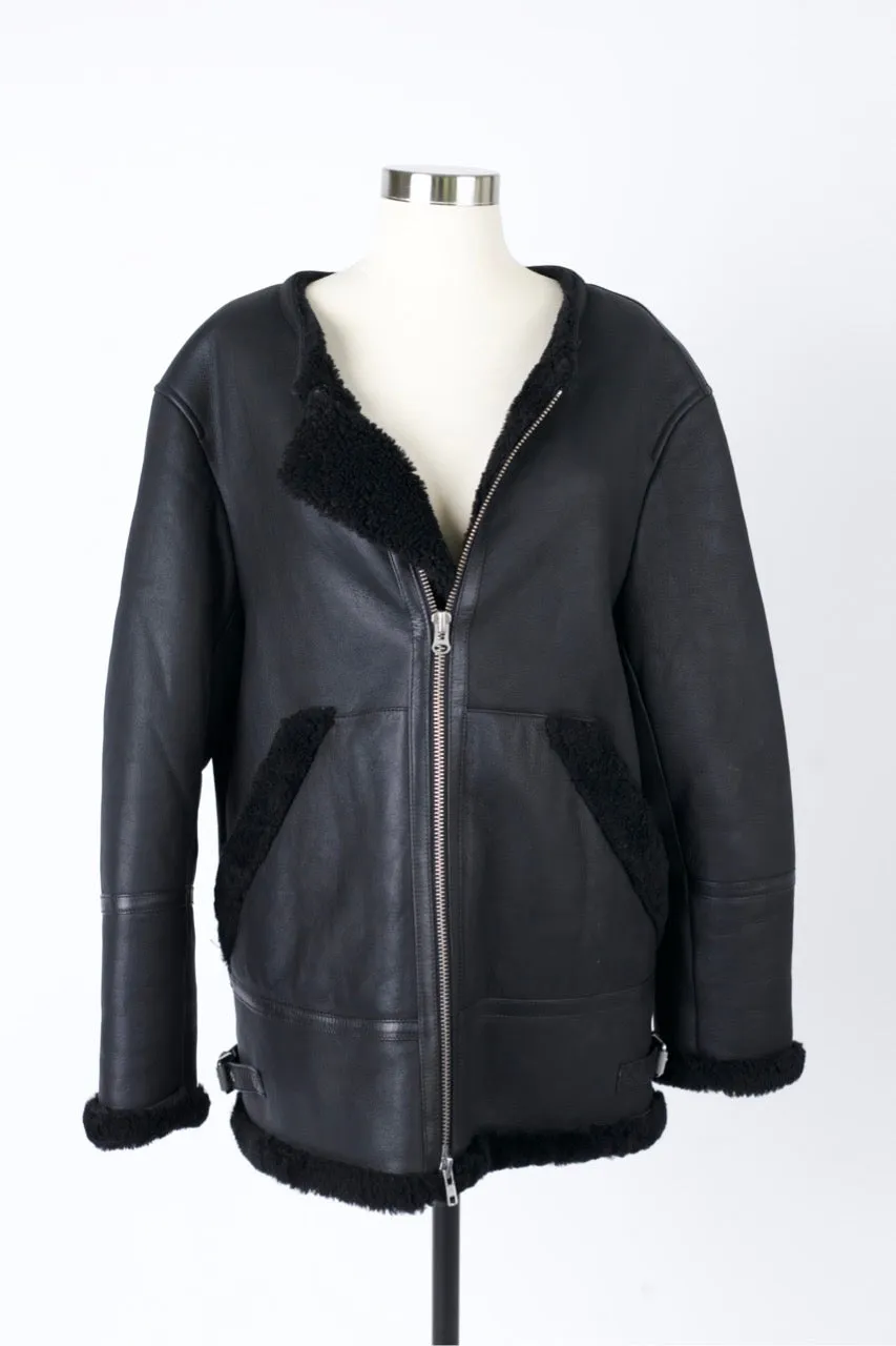 Shearling Leather Jacket