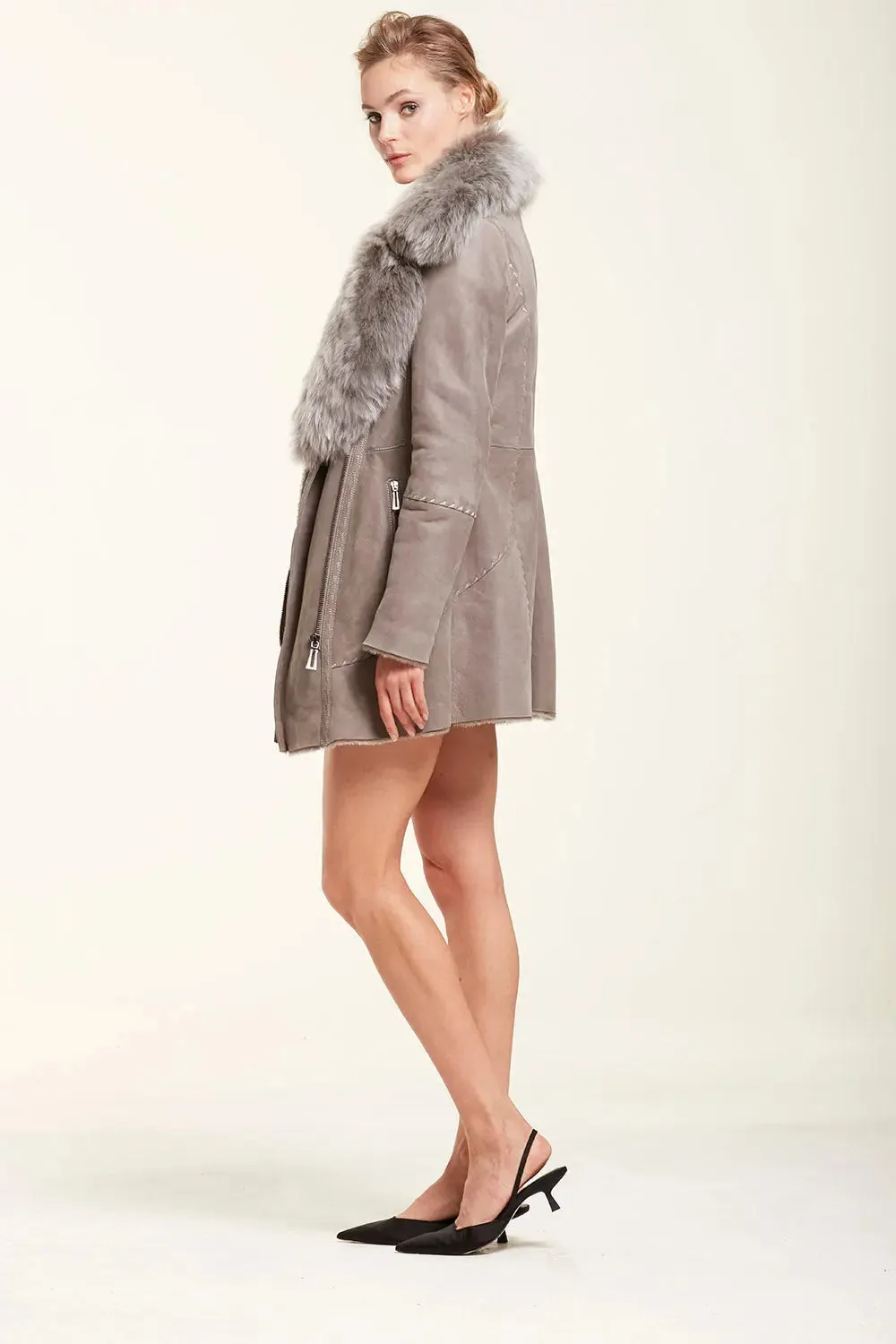 Sheepskin jacket