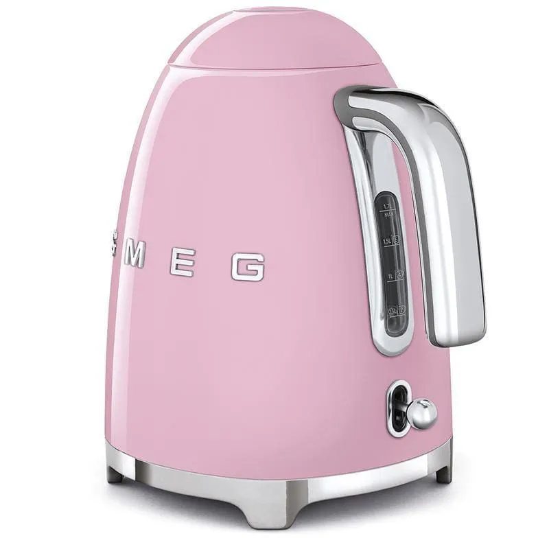 Smeg Jug Kettle 1.7L Pink