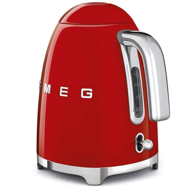 Smeg Jug Kettle 1.7L Red