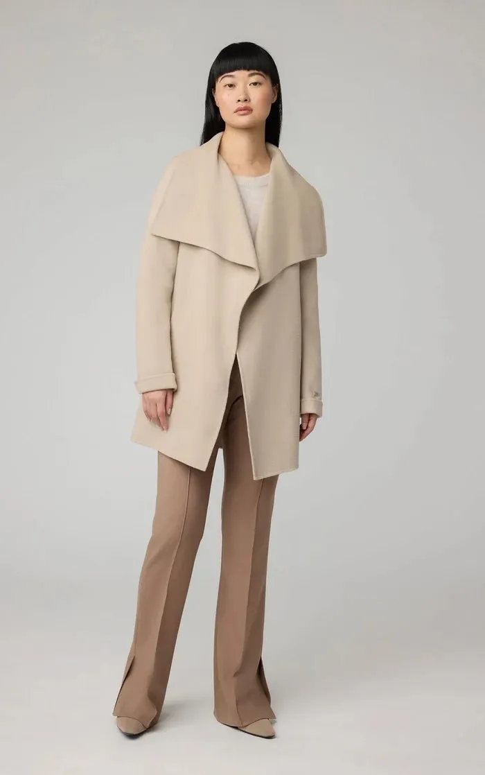 SOIA&KYO BRIDGETTE-N - Straight-Fit Double-Face Wool Coat