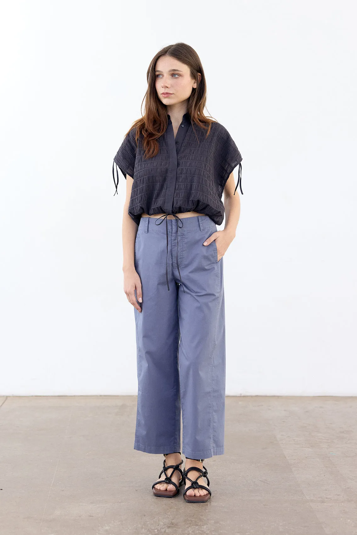 Straight-Fit Pant Cotton Gabardine - Nube