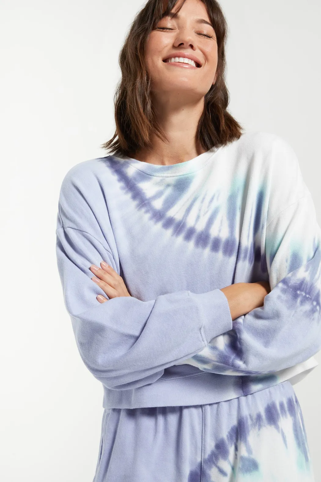 Sunburst Tie-Dye Pullover