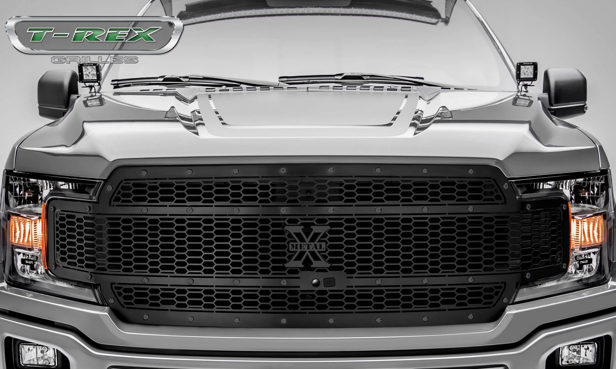 T-REX Laser X 1 Piece Grilles - 2018-2019 F150