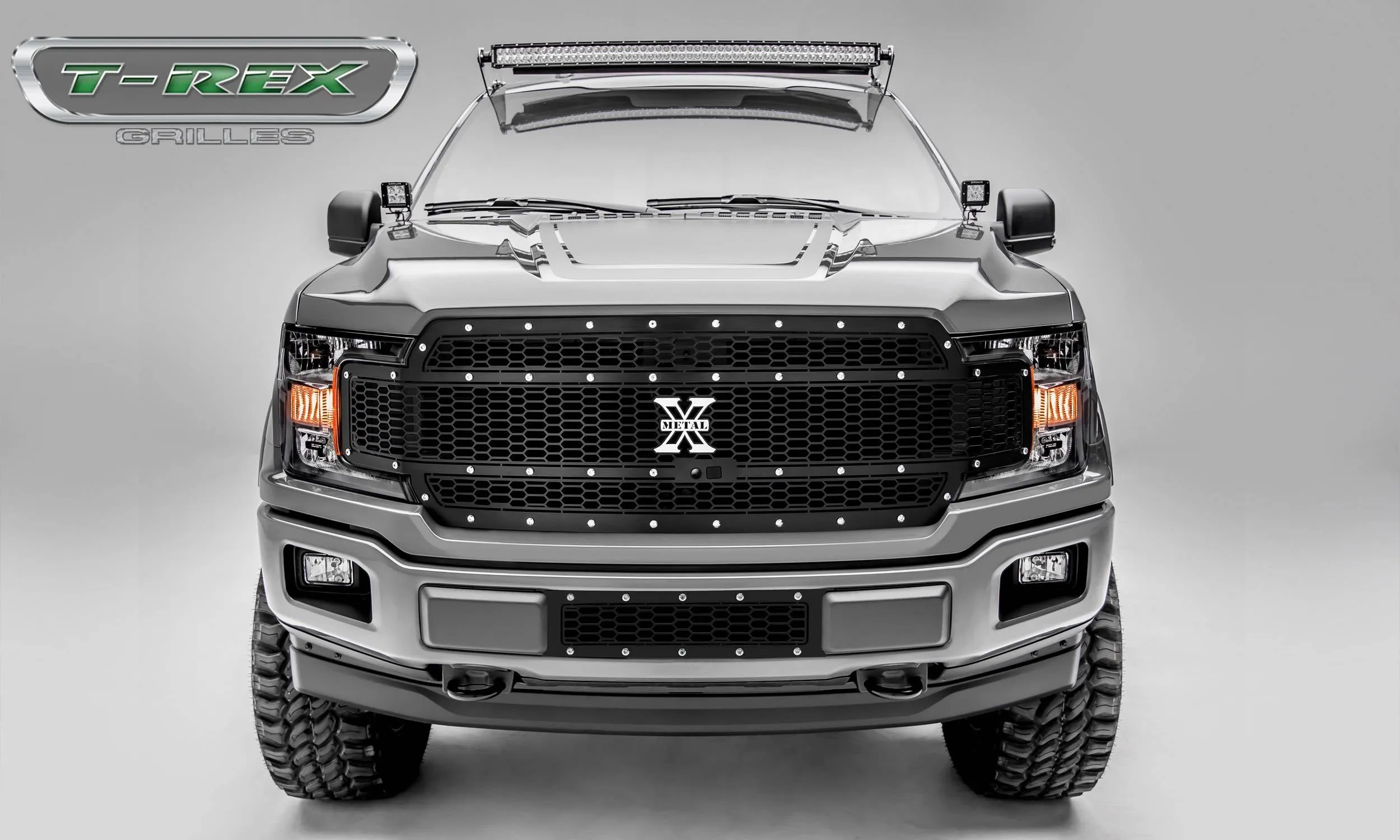 T-REX Laser X 1 Piece Grilles - 2018-2019 F150