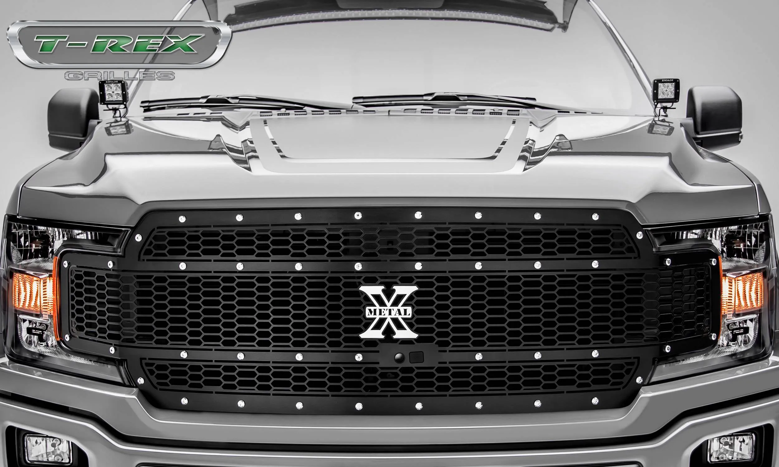 T-REX Laser X 1 Piece Grilles - 2018-2019 F150