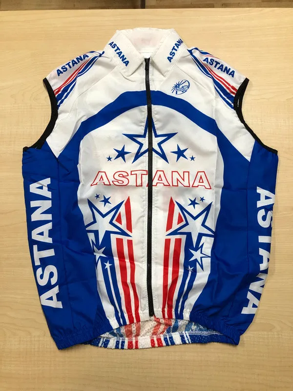 Team Astana Levi Leipheimer USA Champion Gilet | XS