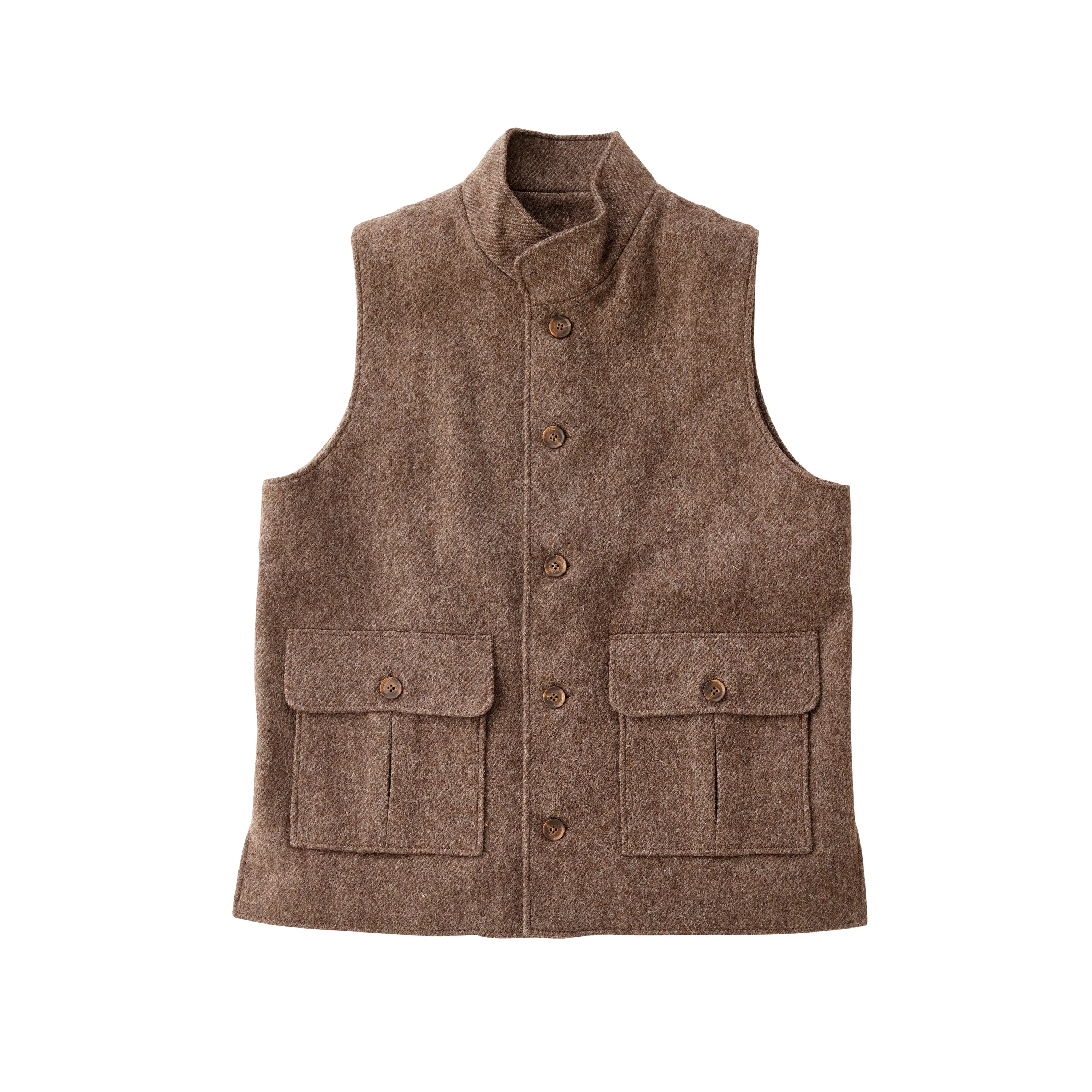 The Foxmoor Gilet in Exmoor Brown