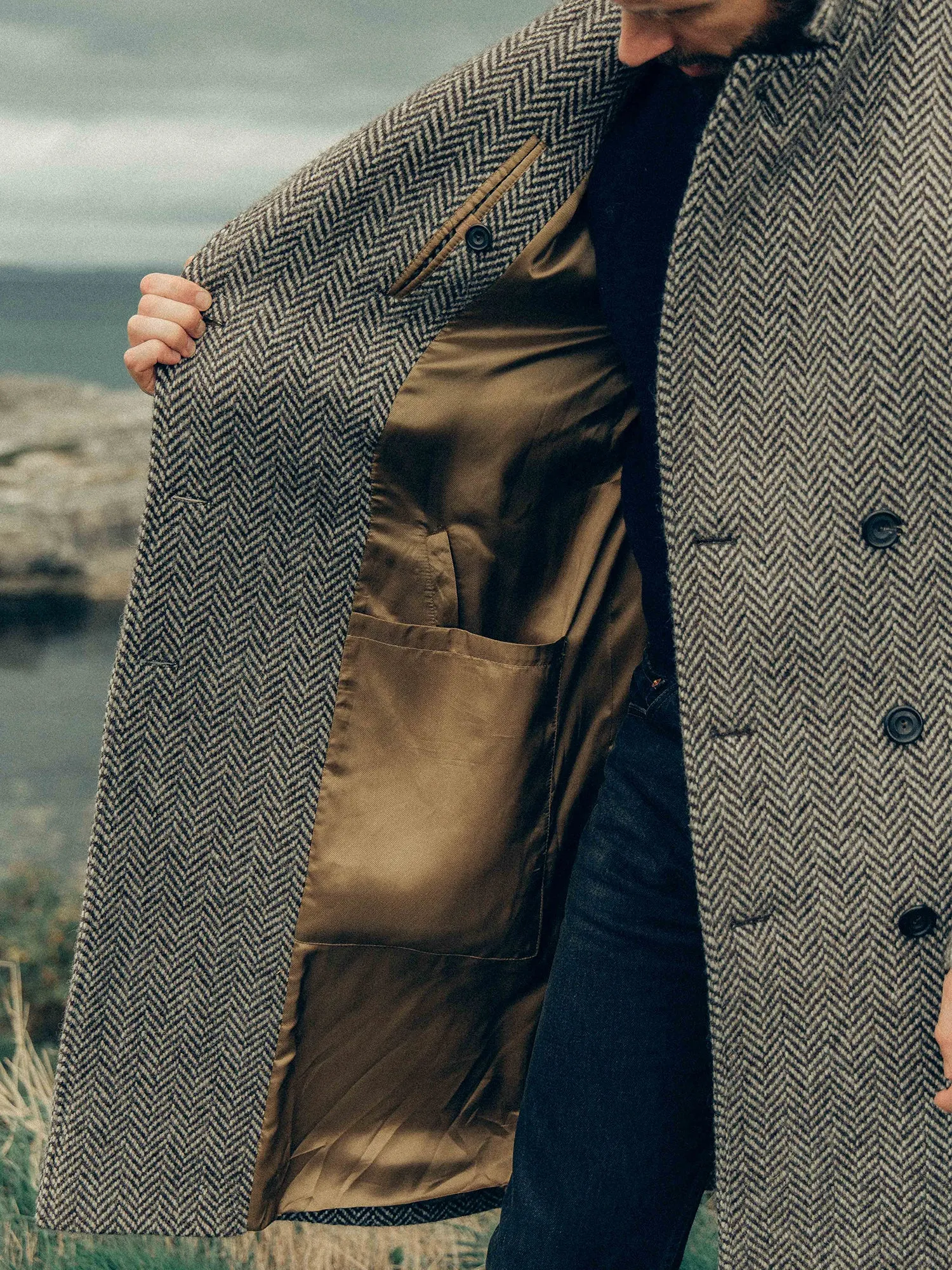 The PS English Tweed Overcoat