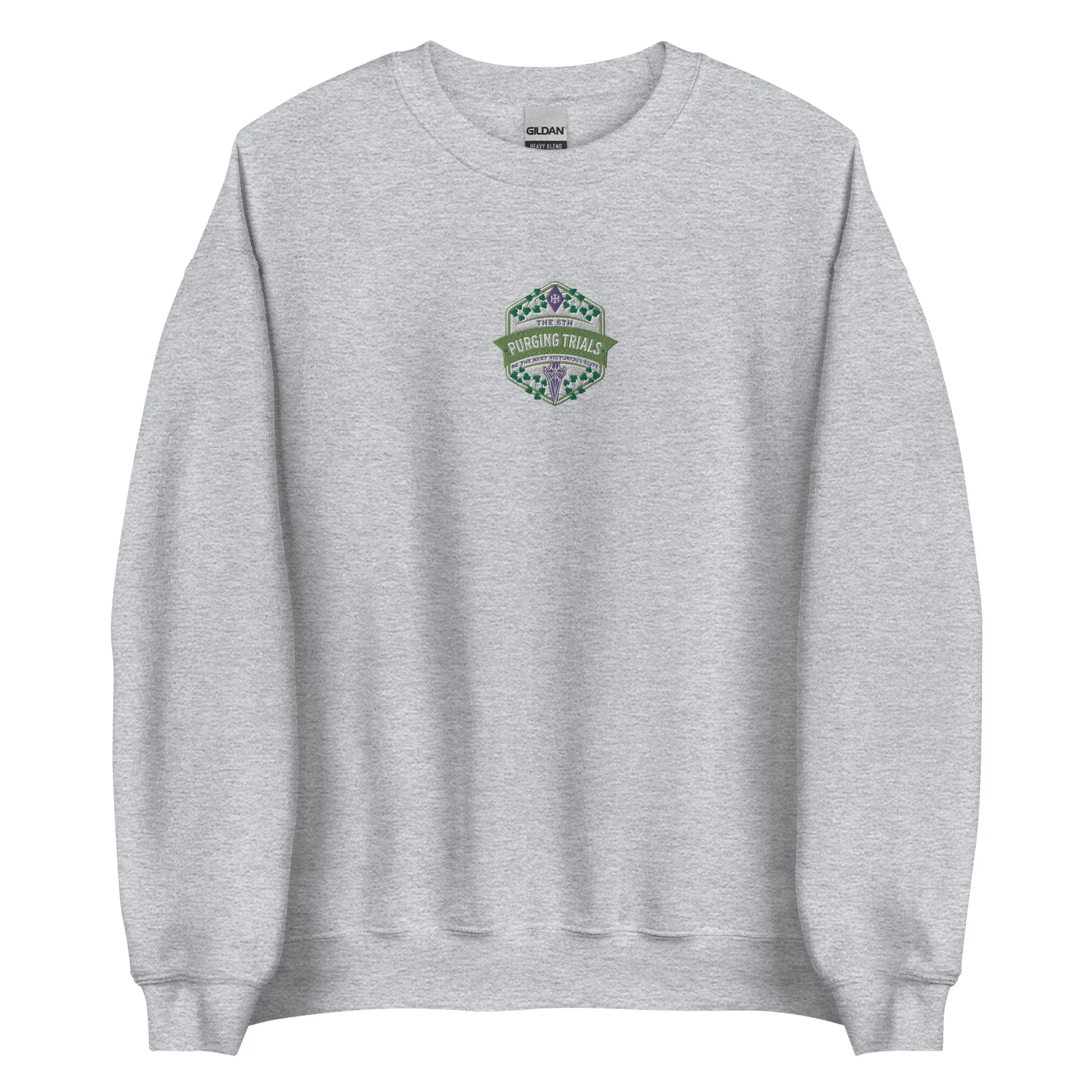 The Sixth Purging Trials Embroidered Sweatshirt