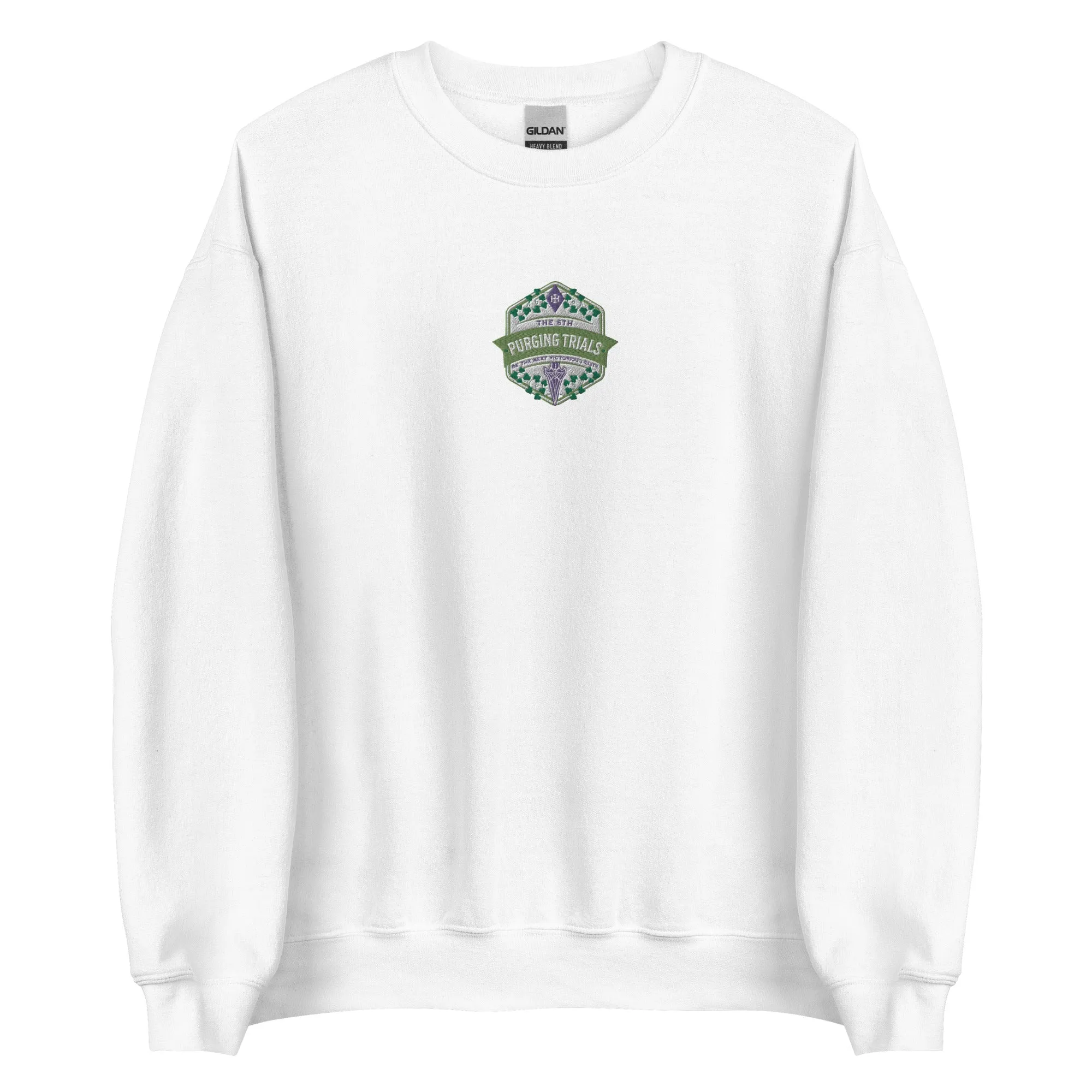 The Sixth Purging Trials Embroidered Sweatshirt