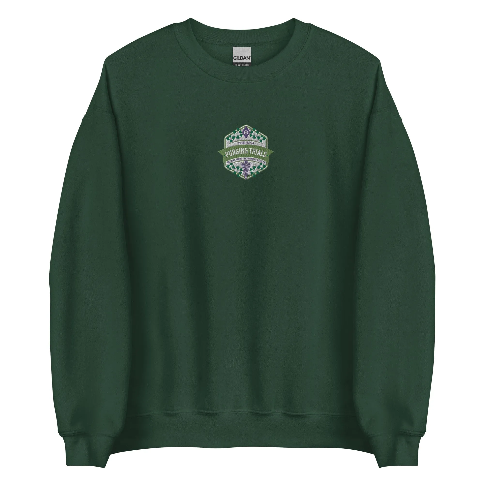 The Sixth Purging Trials Embroidered Sweatshirt