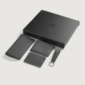 Timeless Taylen Grey Leather Gift Set