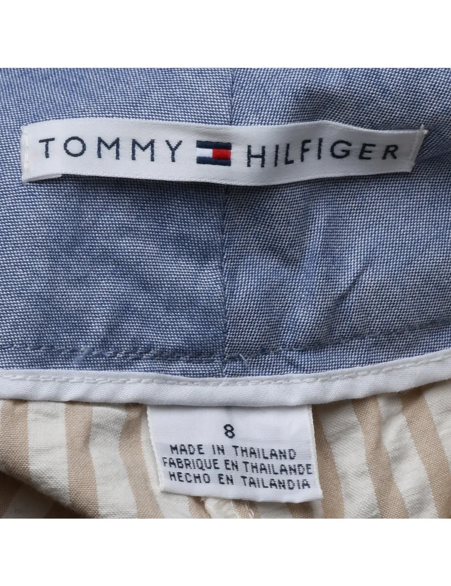 Tommy Hilfiger Striped Wide-Leg Y2K Trousers - W32 L29