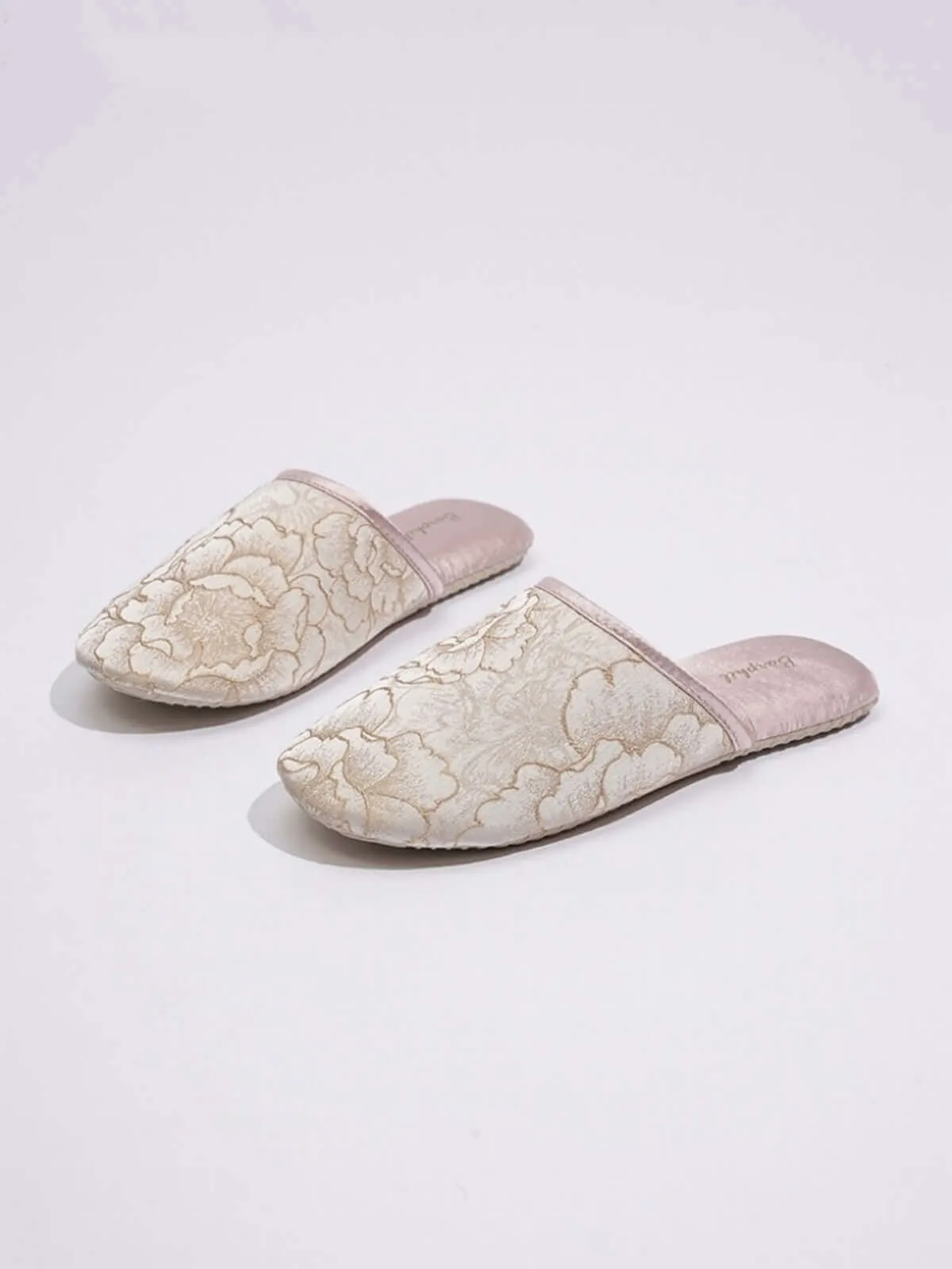 Traditional Embroidered Headband Slippers