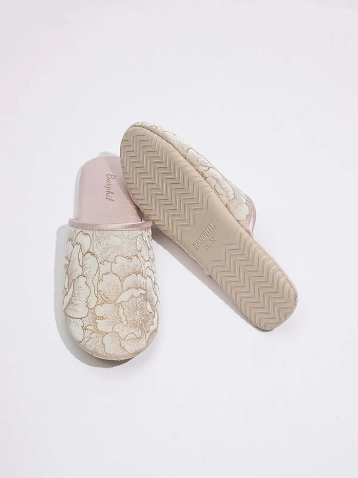 Traditional Embroidered Headband Slippers