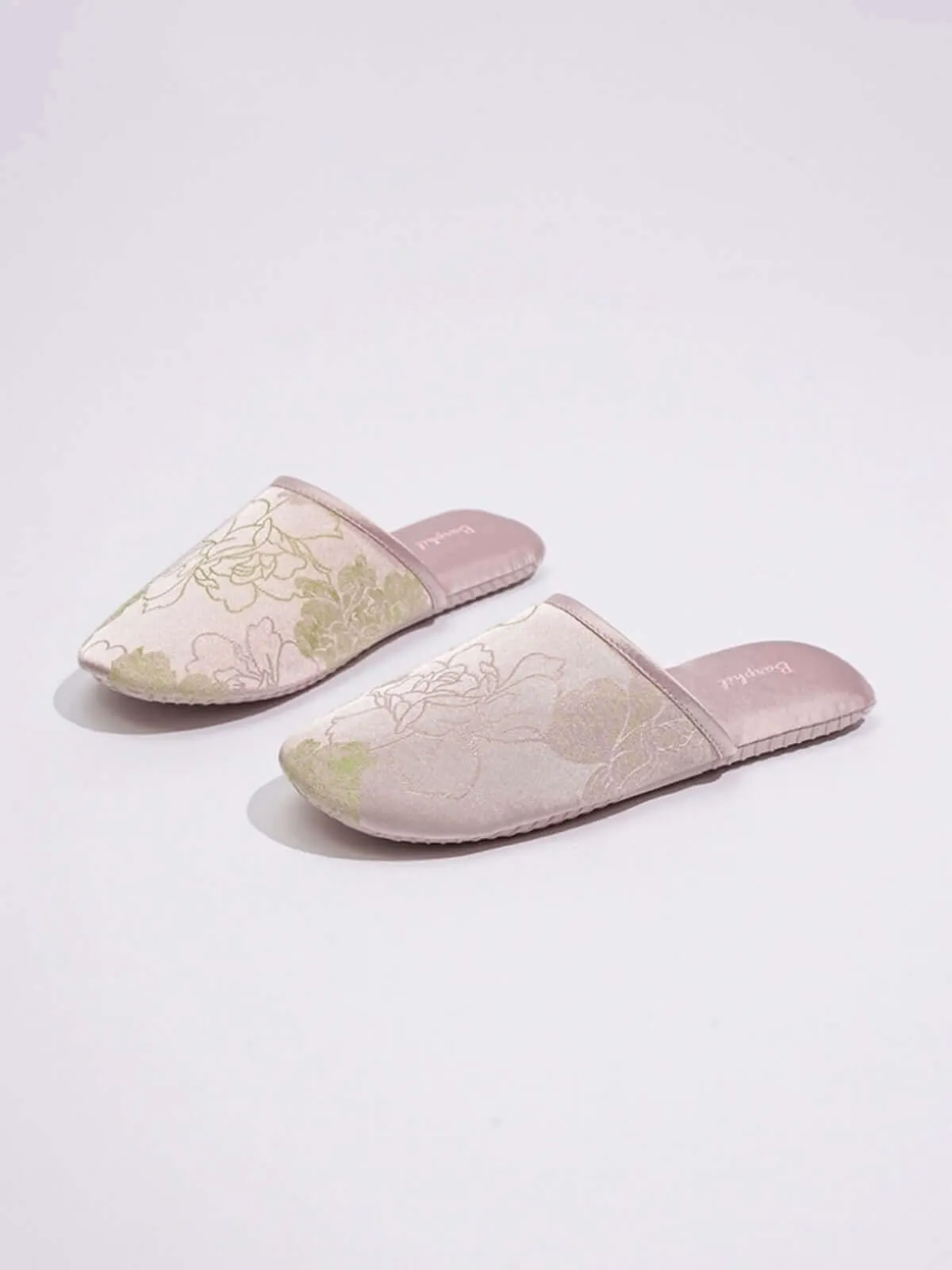 Traditional Embroidered Headband Slippers