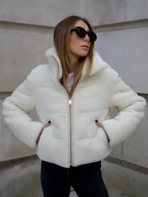 Vail Shearling Puffer