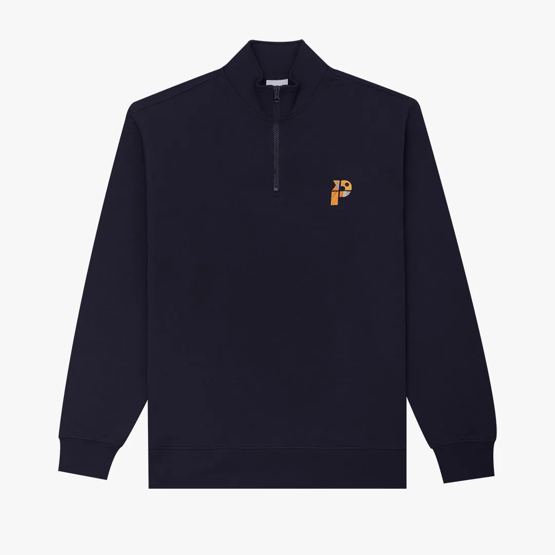 Warner 1/4 Zip Navy