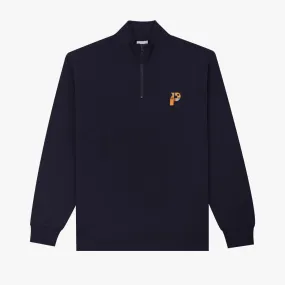 Warner 1/4 Zip Navy