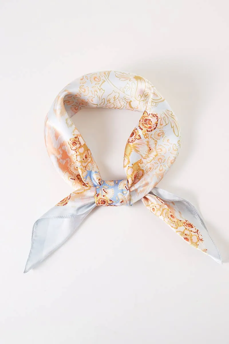 Watercolor Floral Scarf