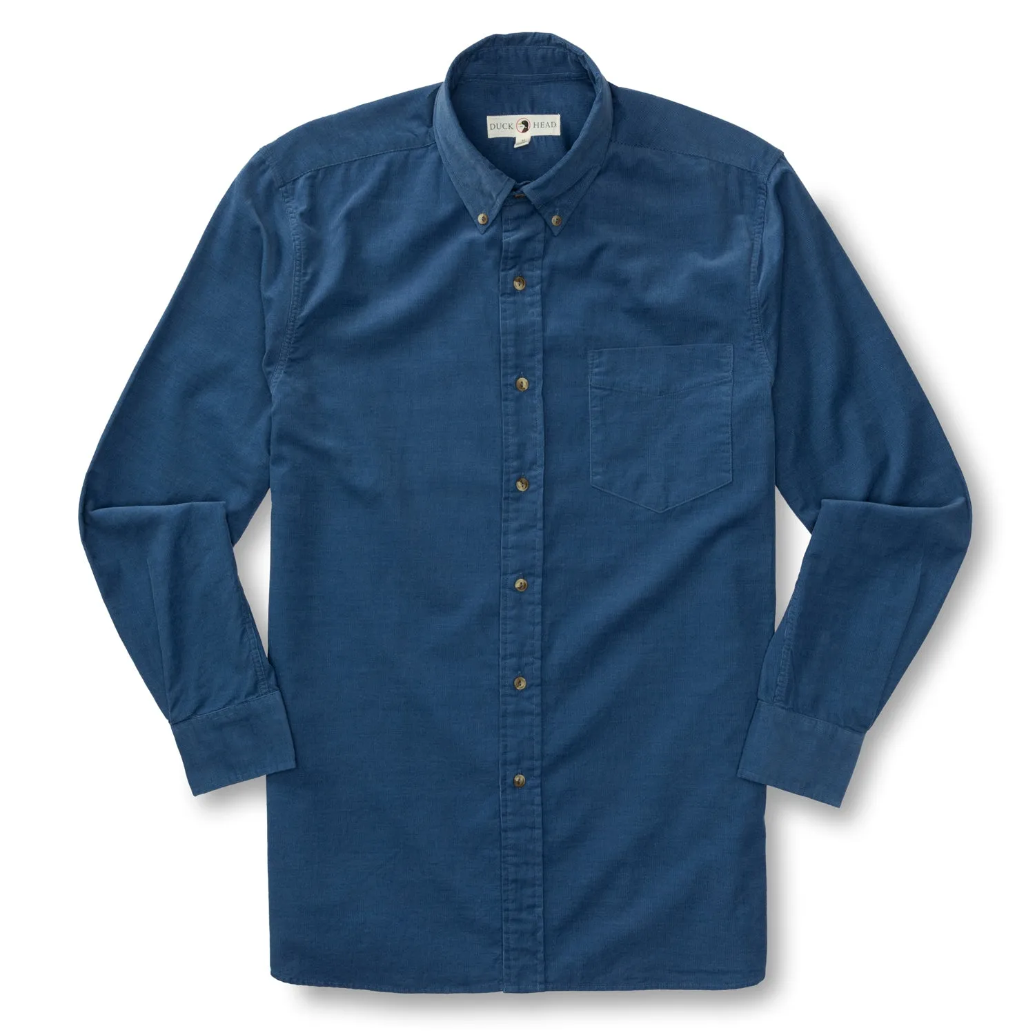 Whitman Corduroy Sport Shirt- Coronet Blue