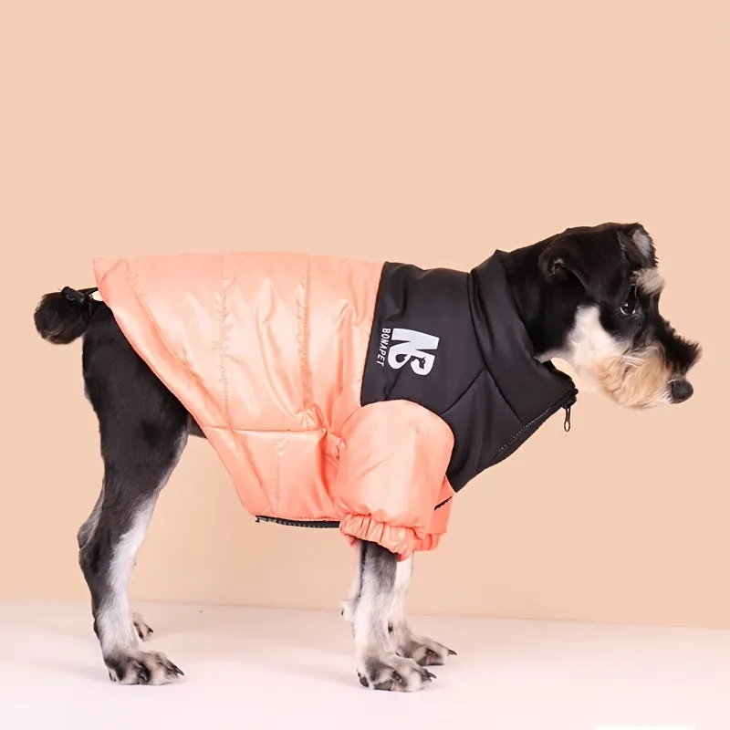 Winter Warm Pet Clothes Reflective Dog Coat for Cold Seasons