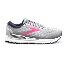 Women's Addiction GTS 15 Running Shoe - Oyster/Peacoat/Lilac Rose - Regular (B)