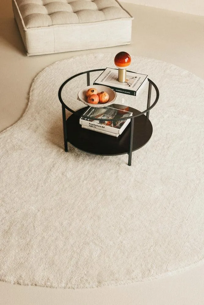 WOOL SILHOUETTE RUG NATURAL